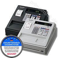elektronische Kasse Sharp XE-A137 inkl. zertifizierter TSE