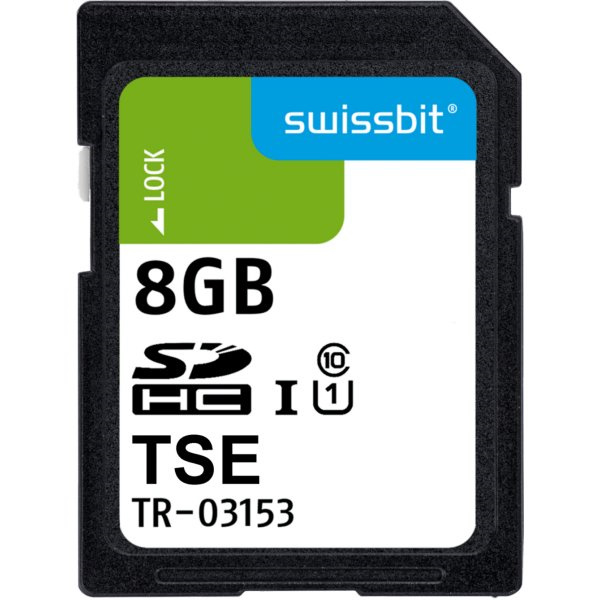 TSE SD-Karte swissbit - TR-03153 8GB - Multi Data - Lizenz-Laufzeit 5 Jahre